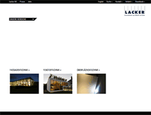 Tablet Screenshot of lacker.de